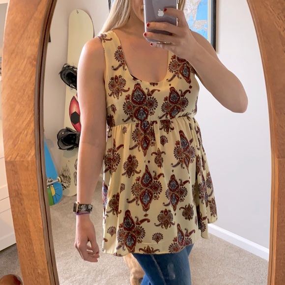One Teaspoon Tops - OneTeaspoon Paisley Tunic
